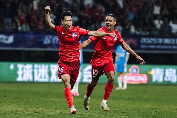 状态很火热!杨超声新赛季3场3球,与4名外援并列射手榜头名